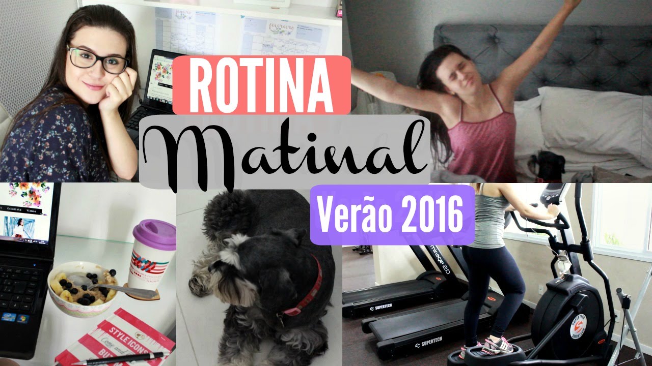 Minha rotina matinal no verão! // My Morning Routine | Lorrine Mondin