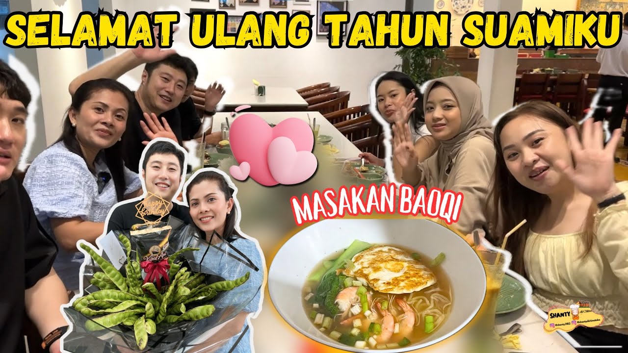 SURPRISE UNTUK SUAMI TERCINTA & RAYAKAN HARI ULANG TAHUNNYA BERSAMA TIM & KELUARGA! KENANGAN BARU🥹