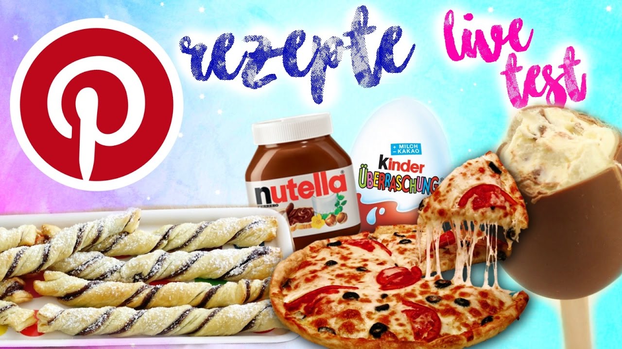 MEGA LECKERE PINTEREST REZEPTE im TEST! NUTELLA & MEHR mit SHIRIN GOSH!