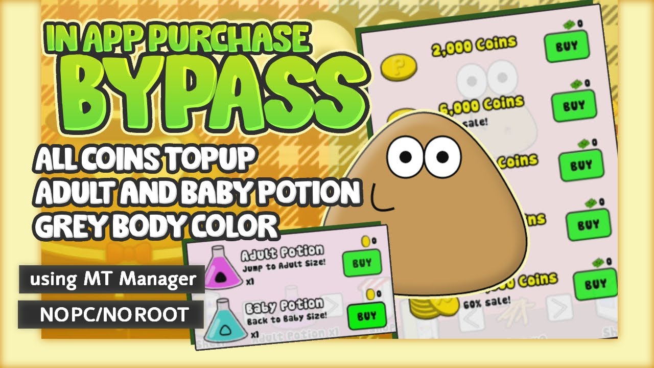 Modding Pou using MT Manager (In-App Purchase Bypass)