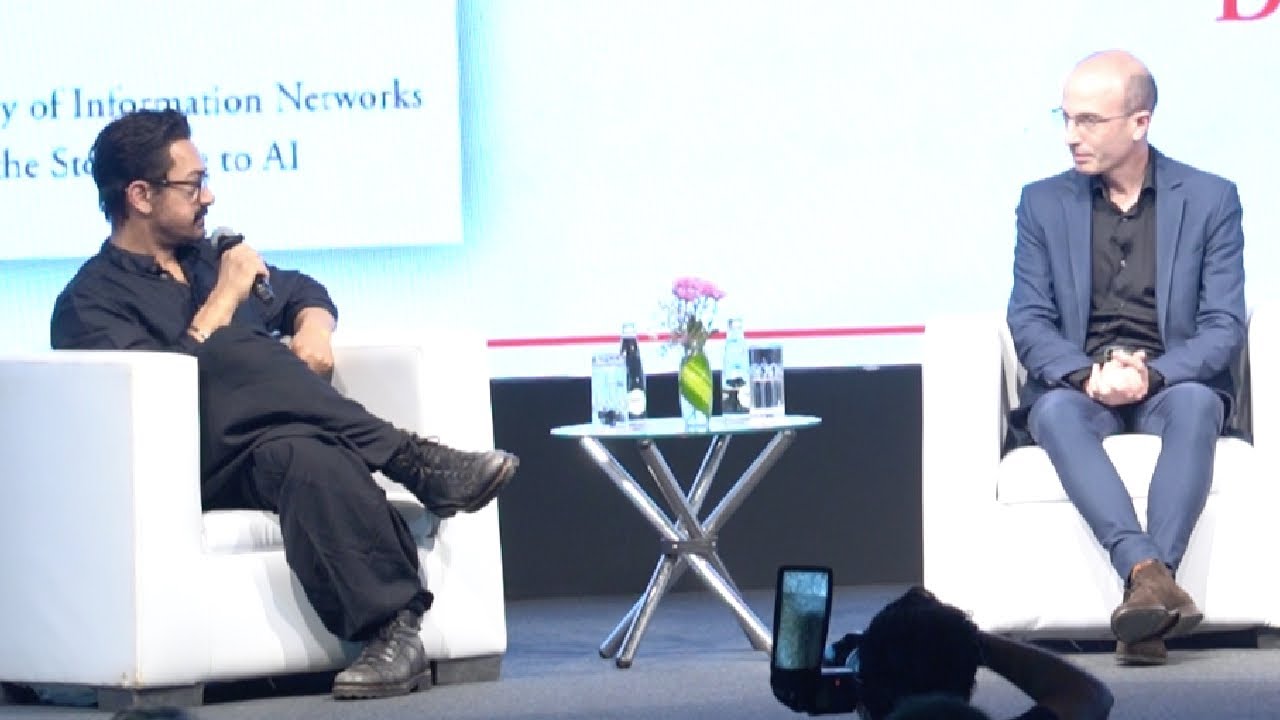 Aamir Khan At The Launch Of Book Yuval Noah Harari Nexus