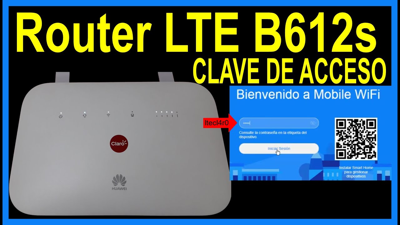 Como configurar Router LTE  B612s-51d  (Claro Perú) Como configurar módem inalámbrico B612s-51d