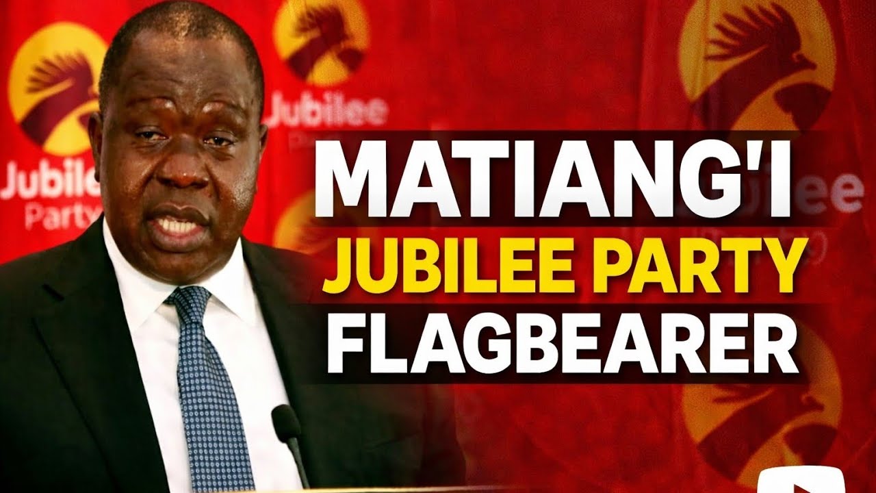 Fred Matiang'i full speech on Uhuru Kenyatta, Jubilee Party, OPPOSITION FLAGBEARER