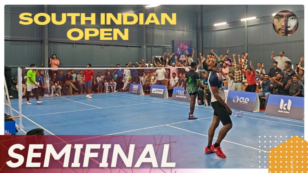 KOLLAM VINOD/JAISON VS MADHAN/LIJU:SOUTHINDIAN INVITATIONAL BADMINTON TOURNAMENT
