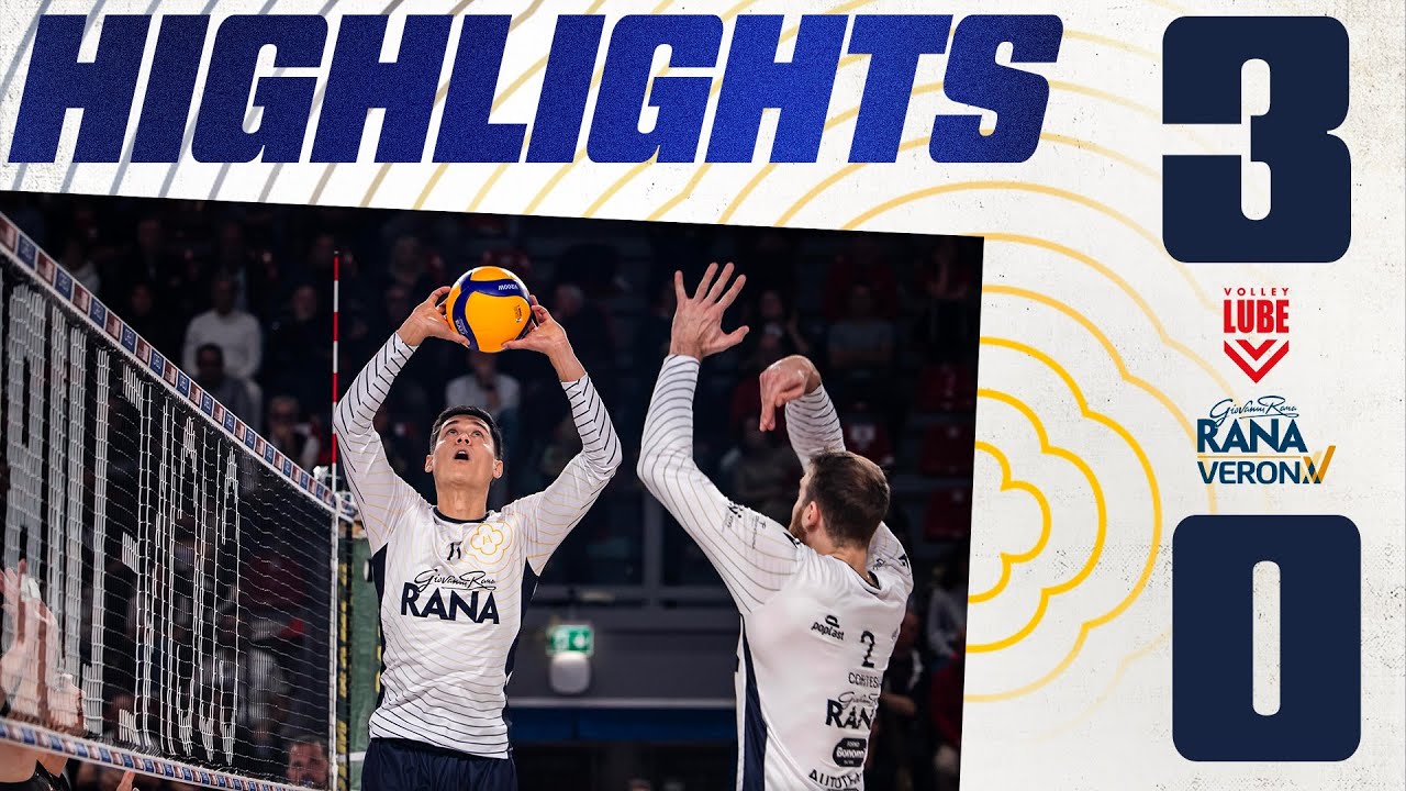 HIGHLIGHTS | Lube Kitchens Civitanova-Rana Verona | Matchday 6