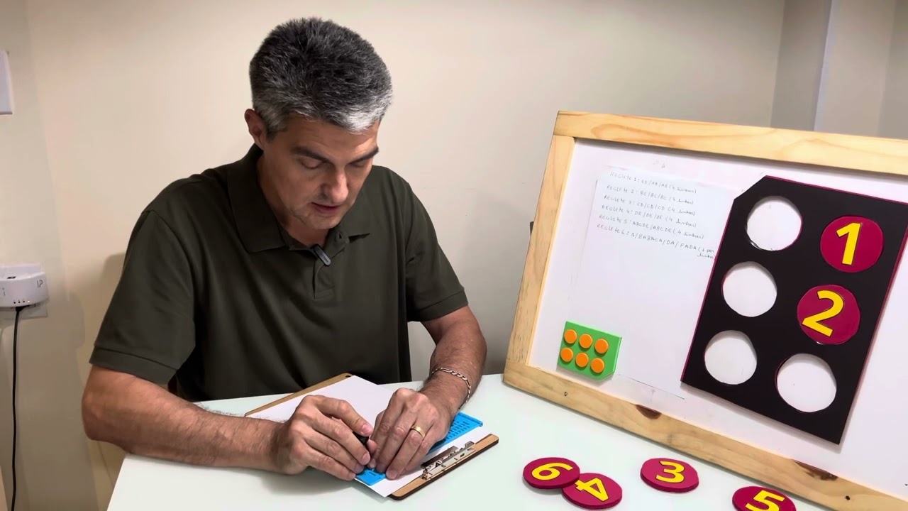 Aprenda o Braille - explicando os exercícios para casa