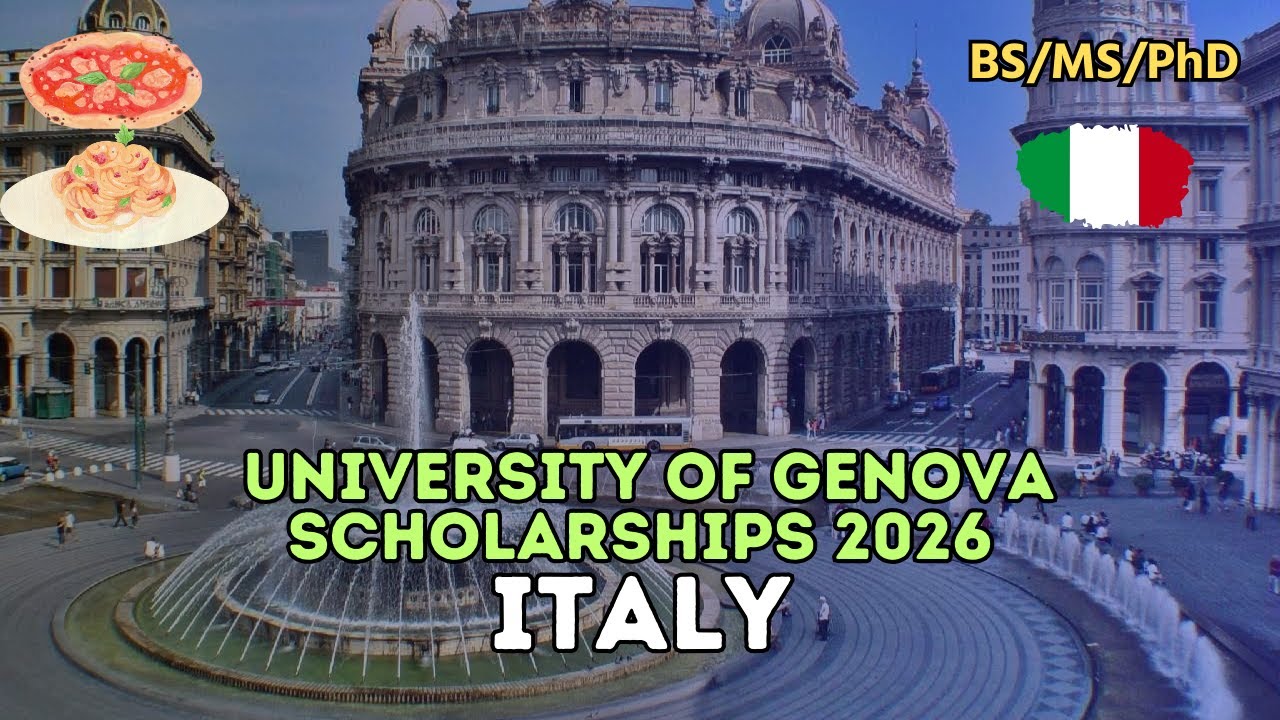 University of Genova Scholarships 2026: Fully Funded Opportunities in Italy! | Scholarships Future