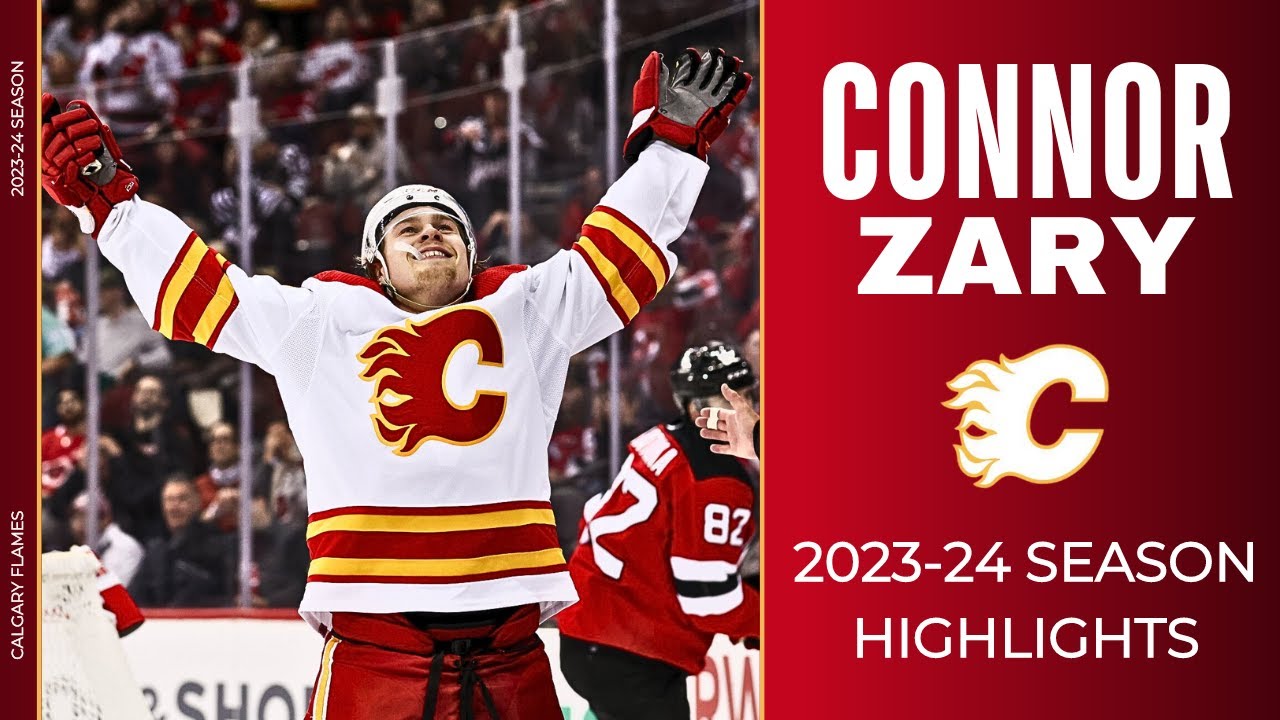 Connor Zary (#47) | 2023-24 | AHL/NHL Highlights
