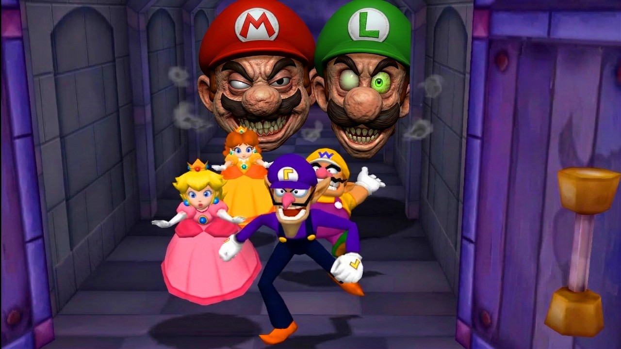 【マリオパーティ5】 最強プリンセスVs極悪オジサン！ピーチ・デイジーVsワリオ・ワルイージ (CPU最強)