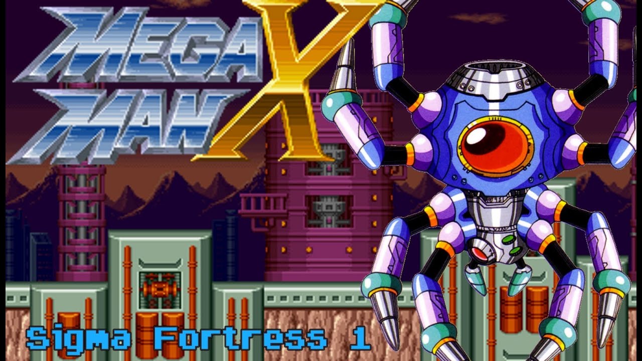 Mega Man X - Sigma Fortress Stage 1