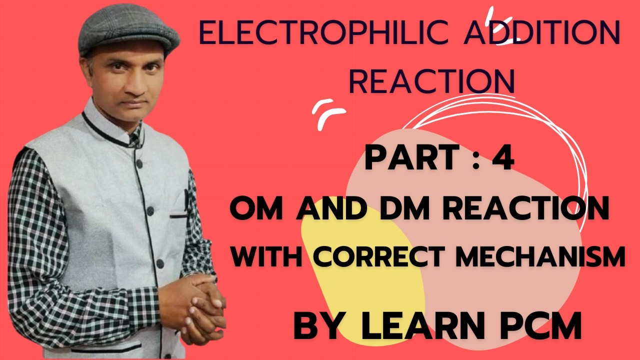 Correct Reaction Mechanism of Oxymercuration–Demercuration I JEE , NEET , BOARD EXAMS I PART : 4