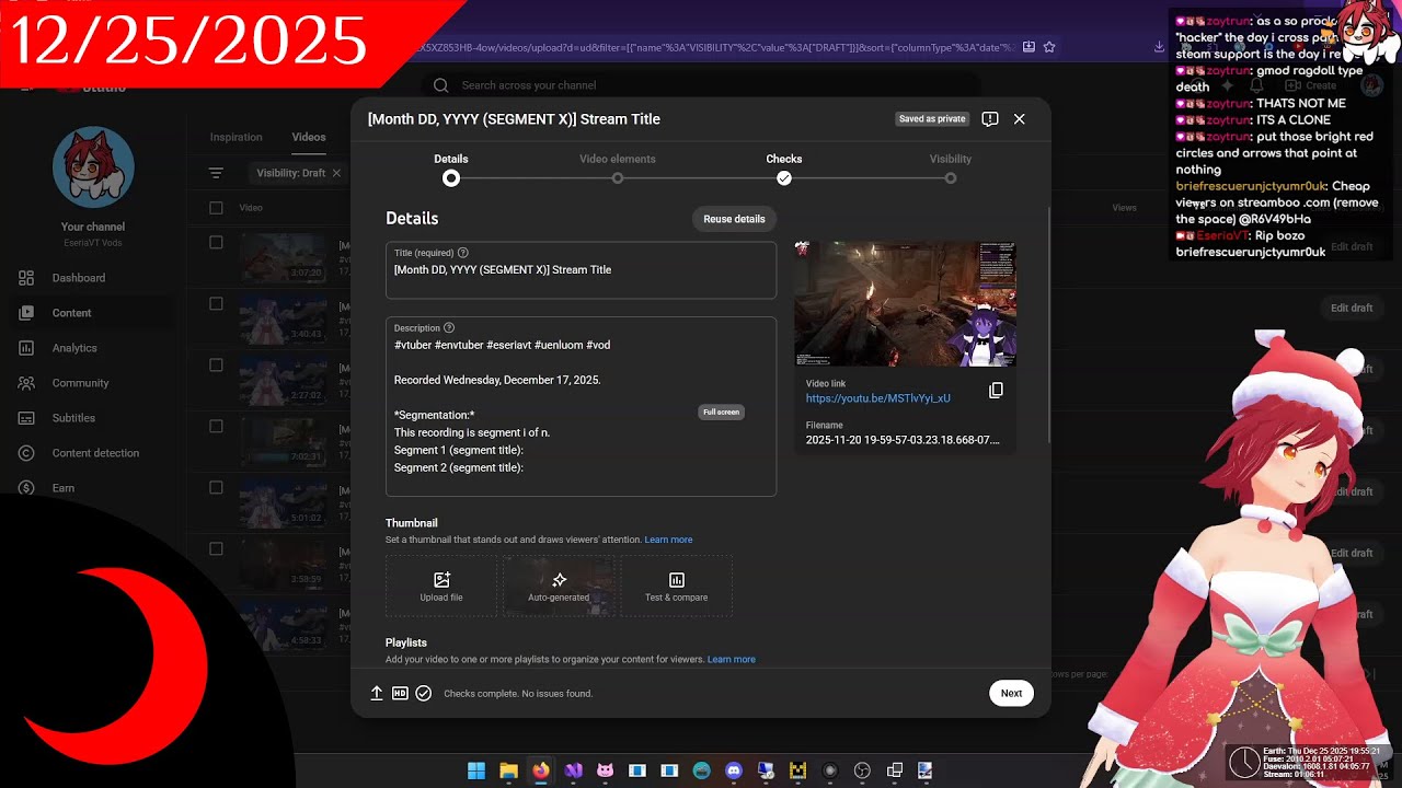 [Dec 25, 2025] Video Editing