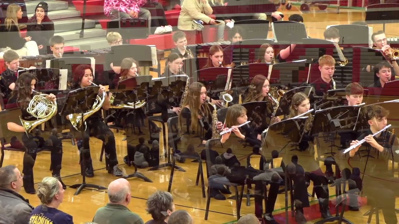 2025 6th and 8th Grade Winter Band Concert