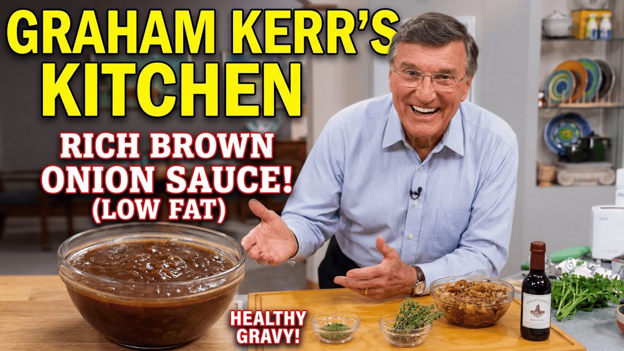 This Rich Onion Sauce Is Perfect for Turkey—With Almost No Fat! 🧅🍷 (S1, E7)
