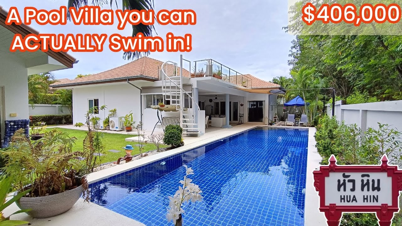 Feature-Packed Pool Villa from one of Hua Hin's Most Prolific Developers, ฿12.5m