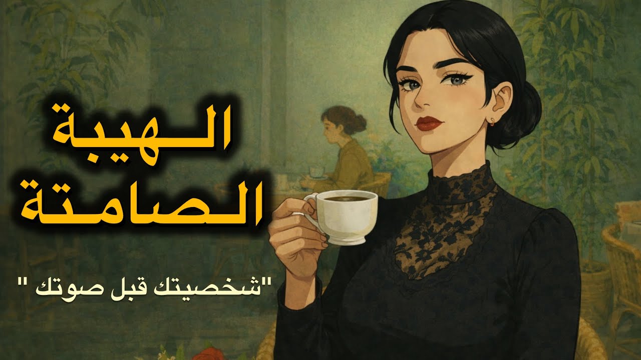 الهيبة الصامتة للأنثى | أنوثة تفرض ولا تطلب حين يتكلم حضورك بدل كلماتك