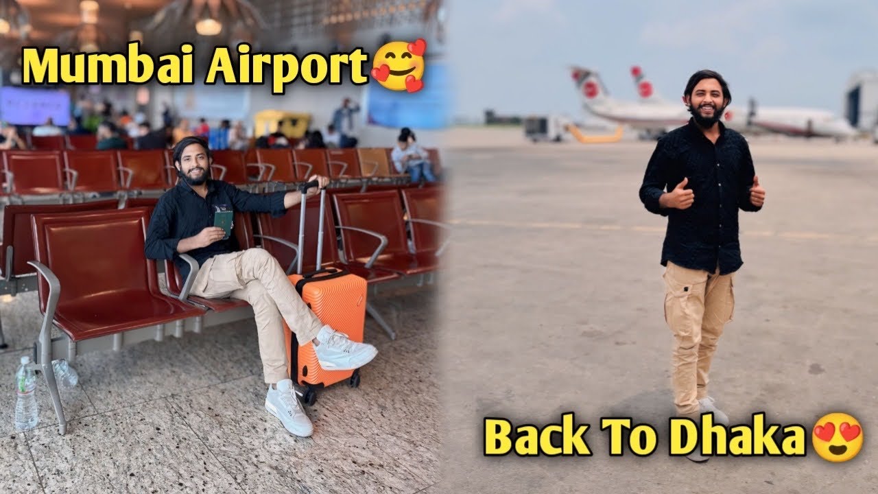 Delhi থেকে এবার চলে গেলাম Mumbai😍বহু ঝামেলা করে Mumbai থেকে ফিরলাম Dhaka🥰