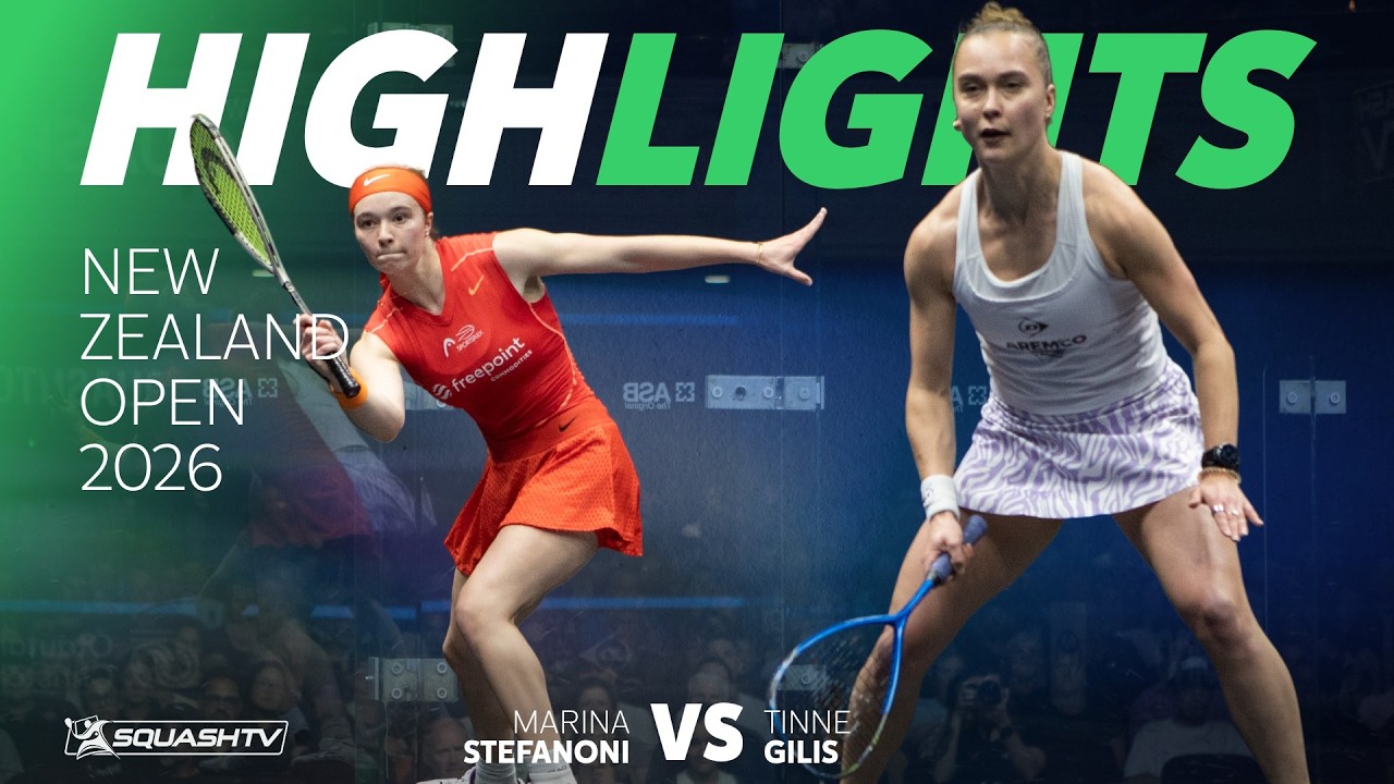 🇺🇸 Stefanoni v T.Gilis 🇧🇪 | New Zealand Open 2026 | SEMI-FINAL HIGHLIGHTS