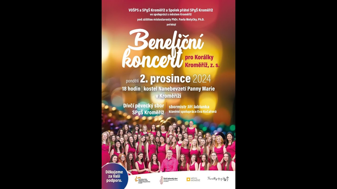 Benefiční koncert pro Korálky Kroměříž 2024
