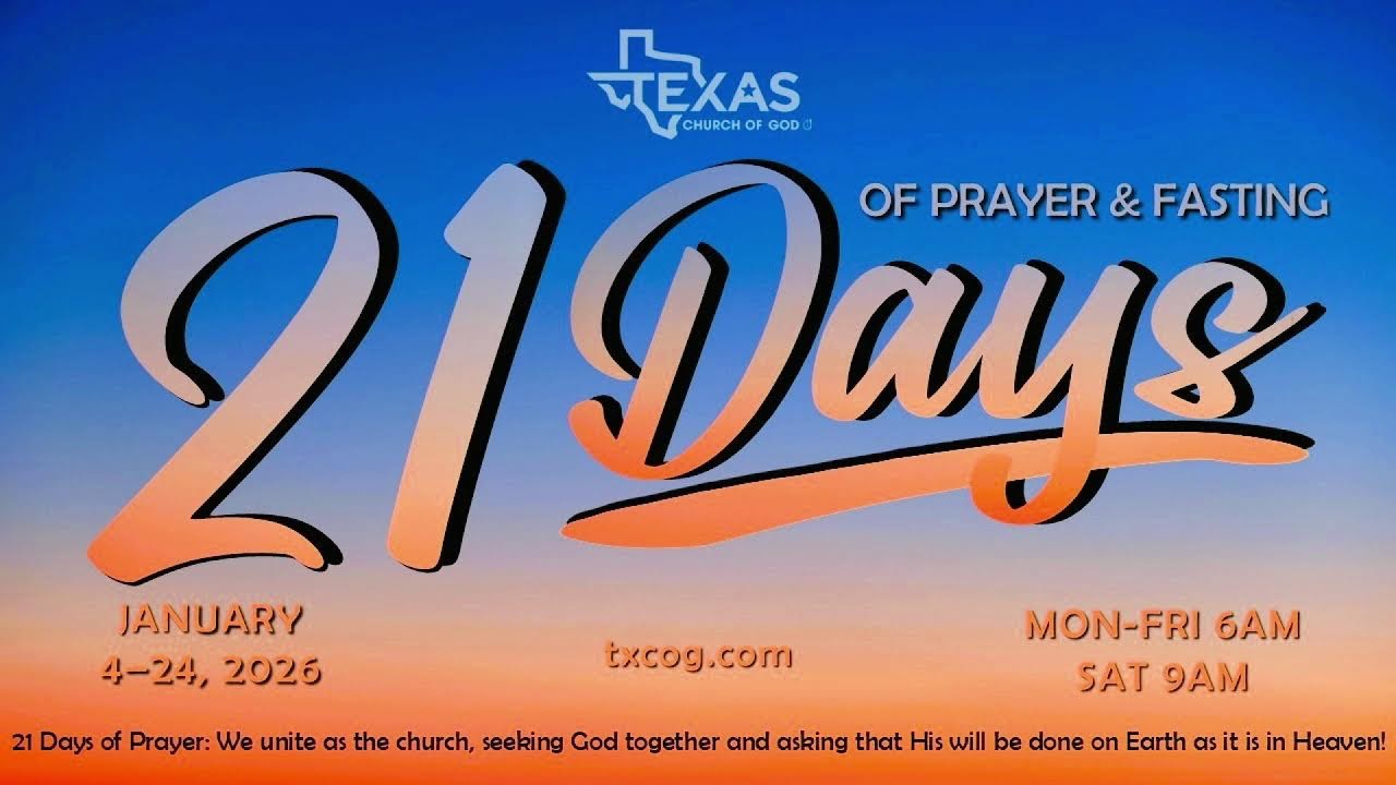 Day 14 - 21 Days of Prayer and Fasting