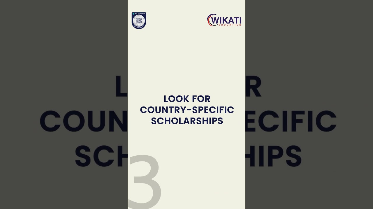 Top 5 Scholarship Hacks Every Study Abroad Applicant Should Know! #WIKATI #ScholarshipTips