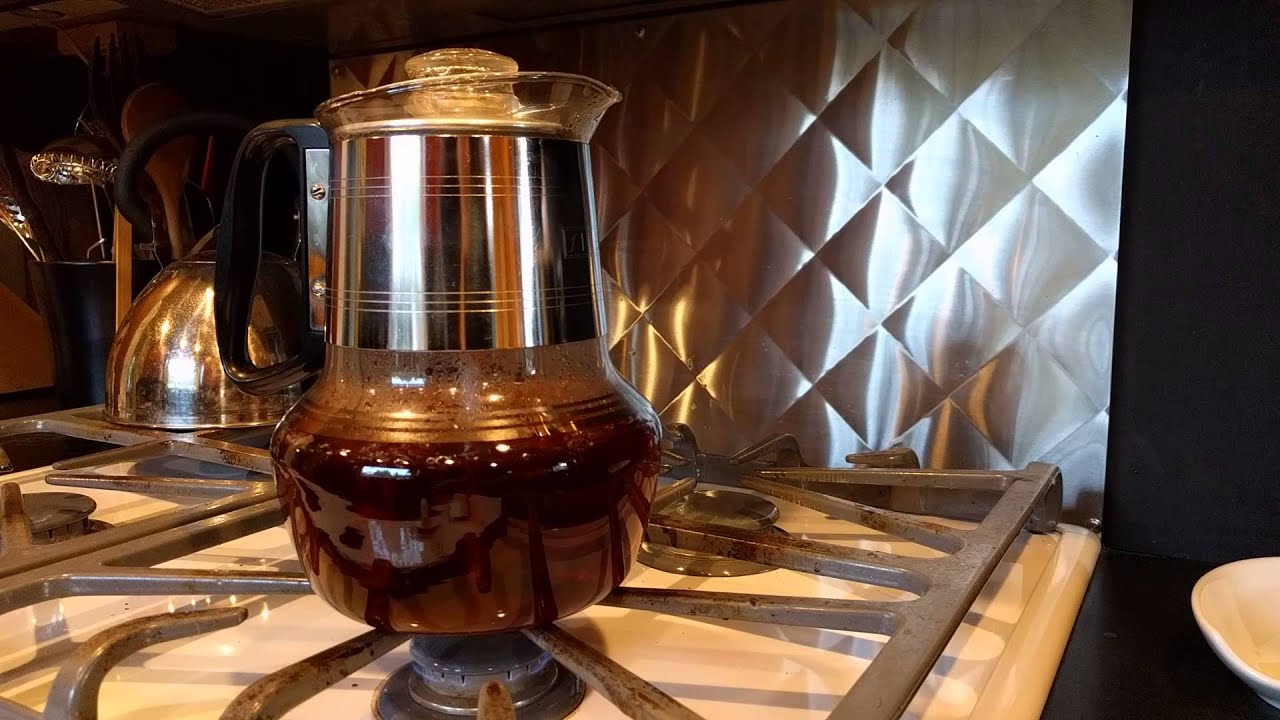 Silex Coffee Percolator Test