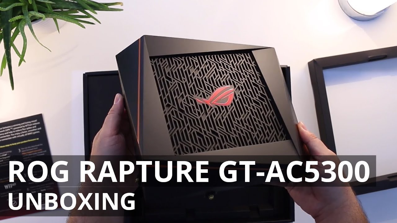 ASUS ROG RAPTURE GT-AC5300 UNBOXING
