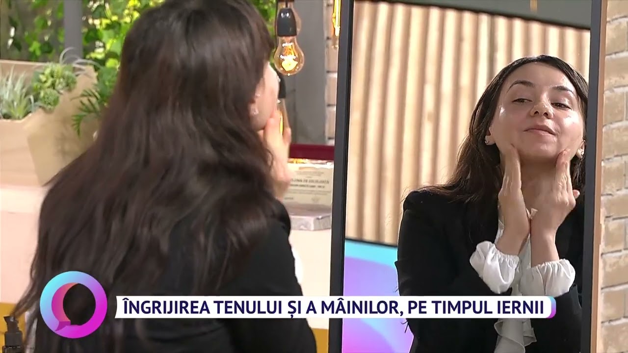 Îngrijirea tenului și a mâinilor, pe timpul iernii
