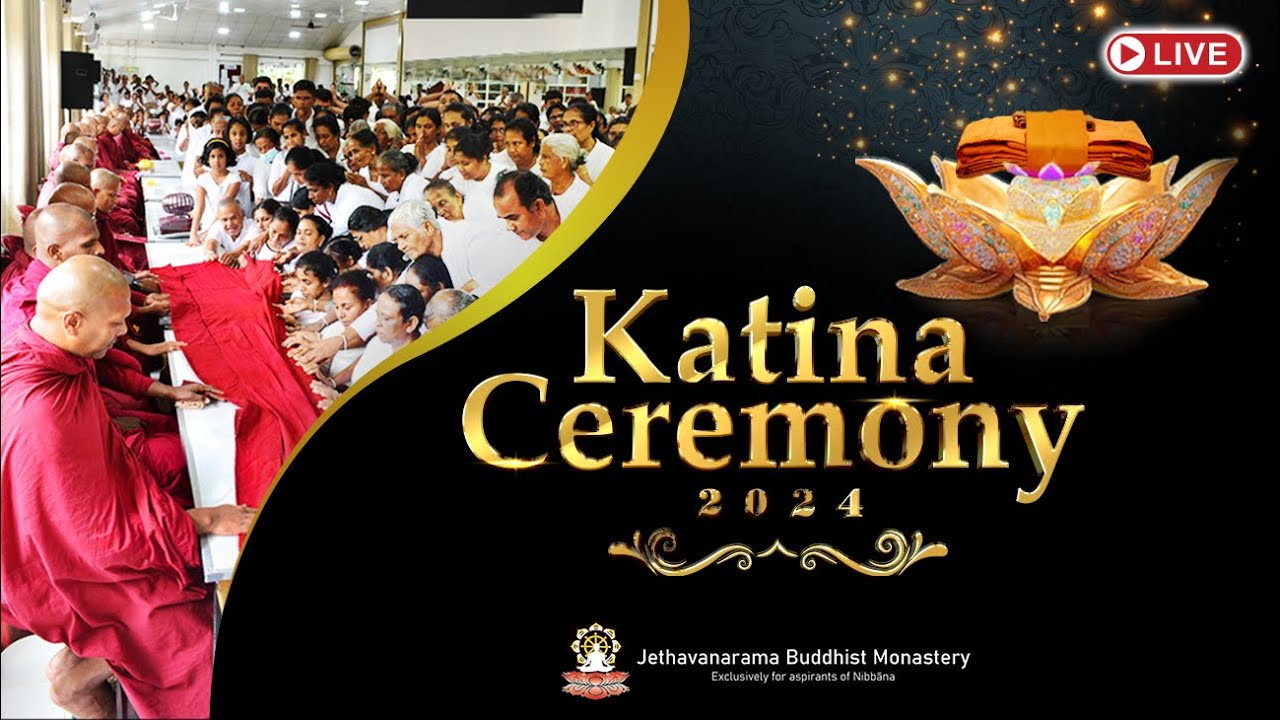 Offering of Katina Robe and Alms Round | Katina Ceremony 2024