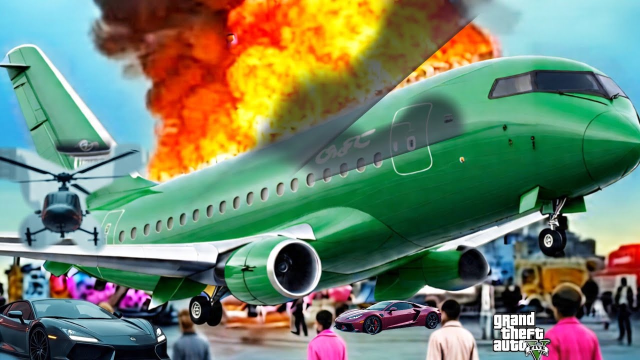 Ahmedabad Plane Crash: Air India Flight Carrying 242 Passengers Crashes Near Airport -Gta 5