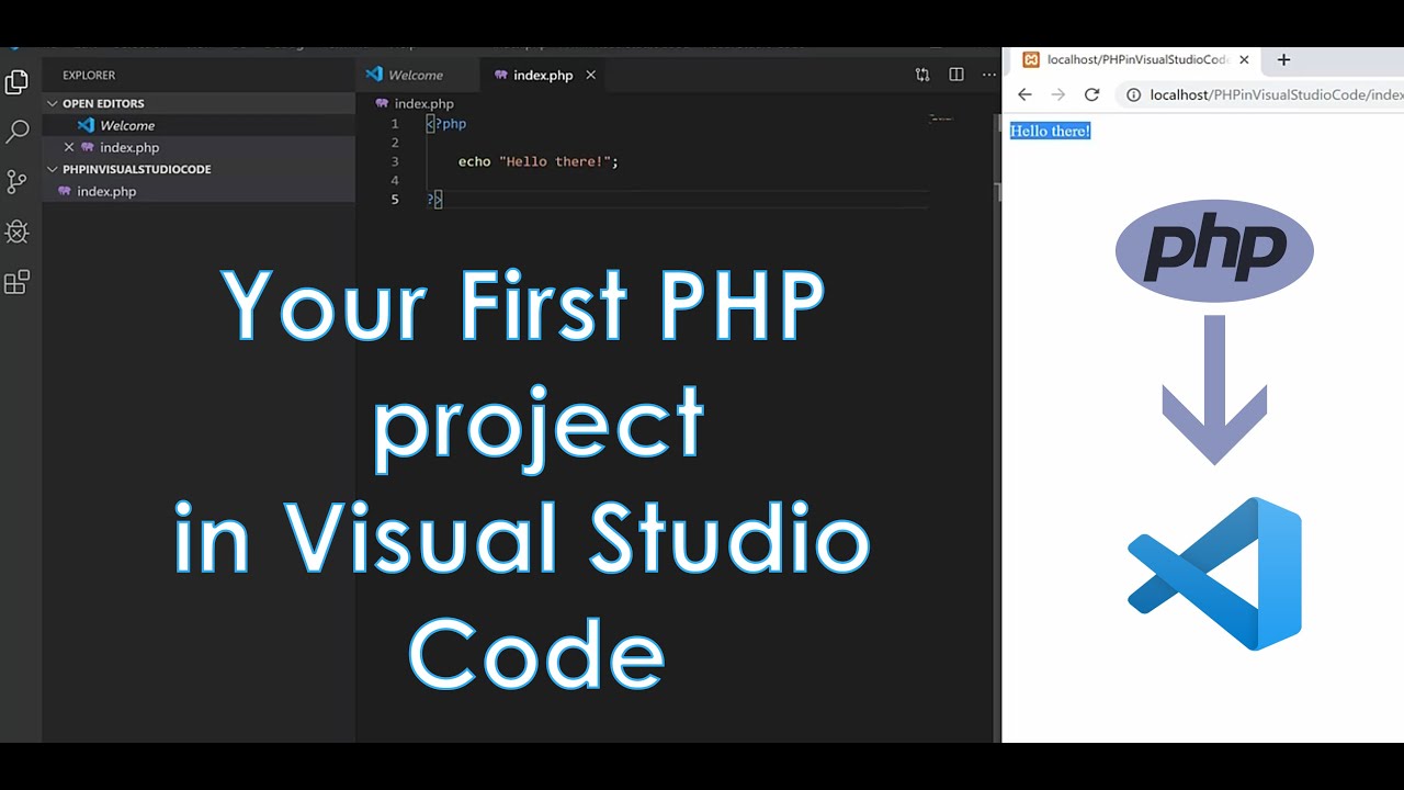 PHP в Visual Studio Code: ваш первый PHP-проект