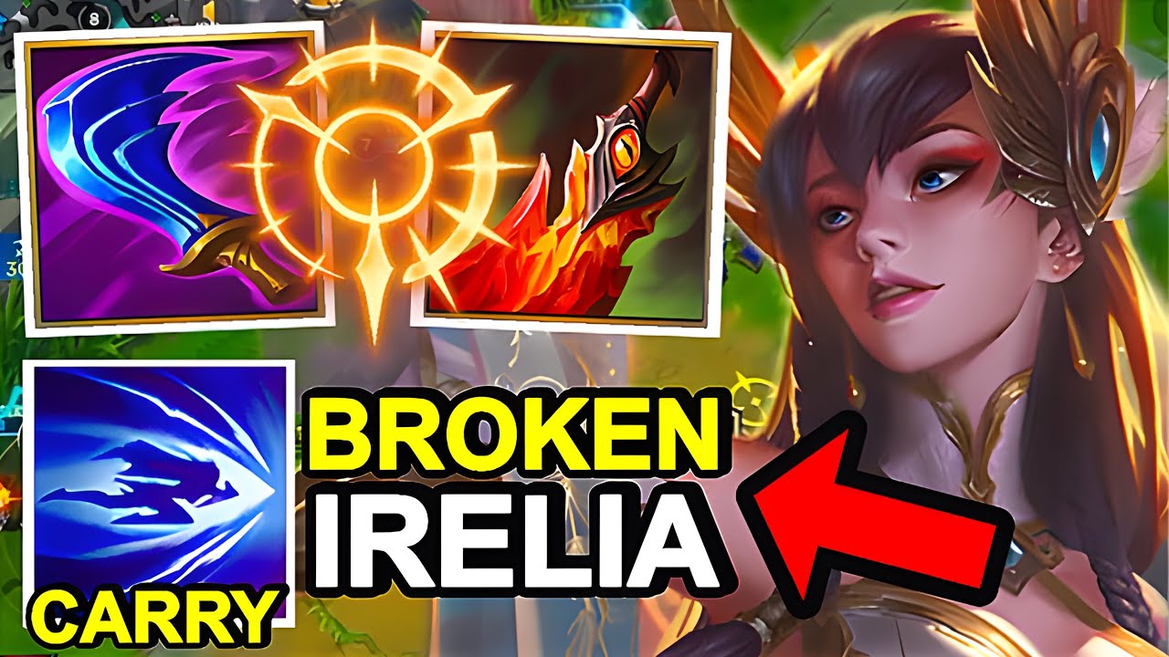 Wild Rift China Irelia Jungle - New Empowerment Ireria OP Build Runes - Sovereign Rank Gameplay