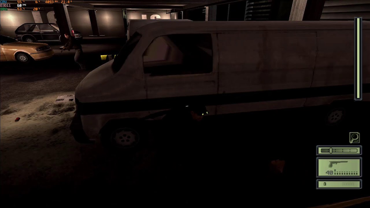 Splinter cell 1 Noob Nostalgia  Part 2,  - checking out how cool it was with a friend
