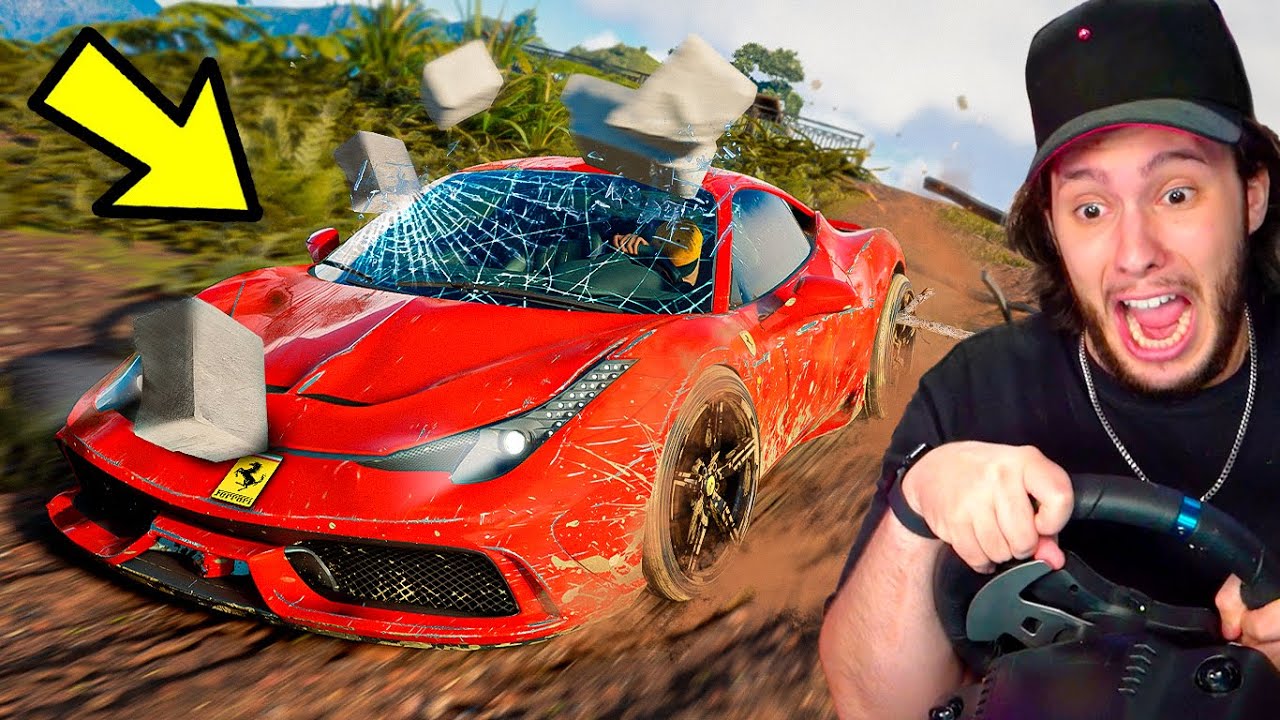 Destrui Minha FERRARI Dos SONHOS DE PROPÓSITO!! (The crew motorfest)