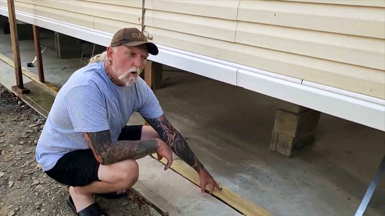 Insulated Mobile Home Trailer Tiny Home Skirting Underpinning  