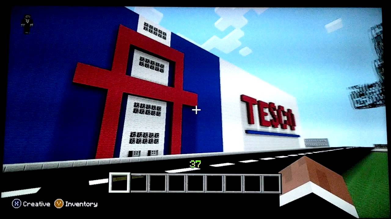 Sklep Tesco w Minecraft