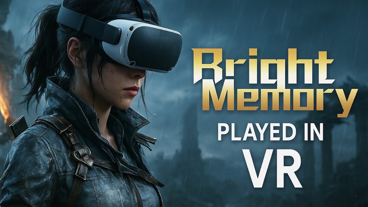 Bright Memory In VR With Praydog's UEVR Mod! (w. Motion Controls)
