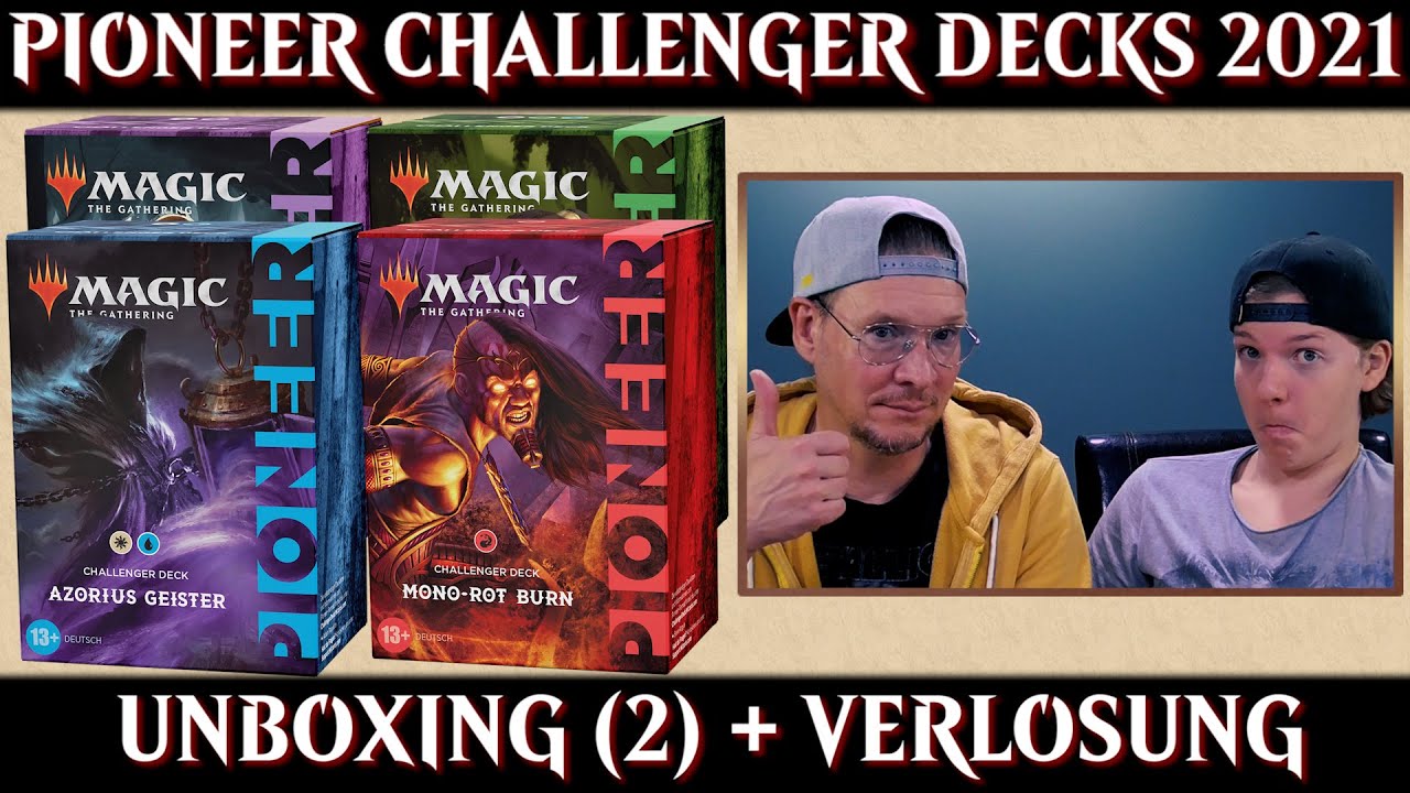 MTG Unboxing Pioneer Challenger Decks 2021 | Azorius Spirits | Magic the Gathering deutsch | Trader