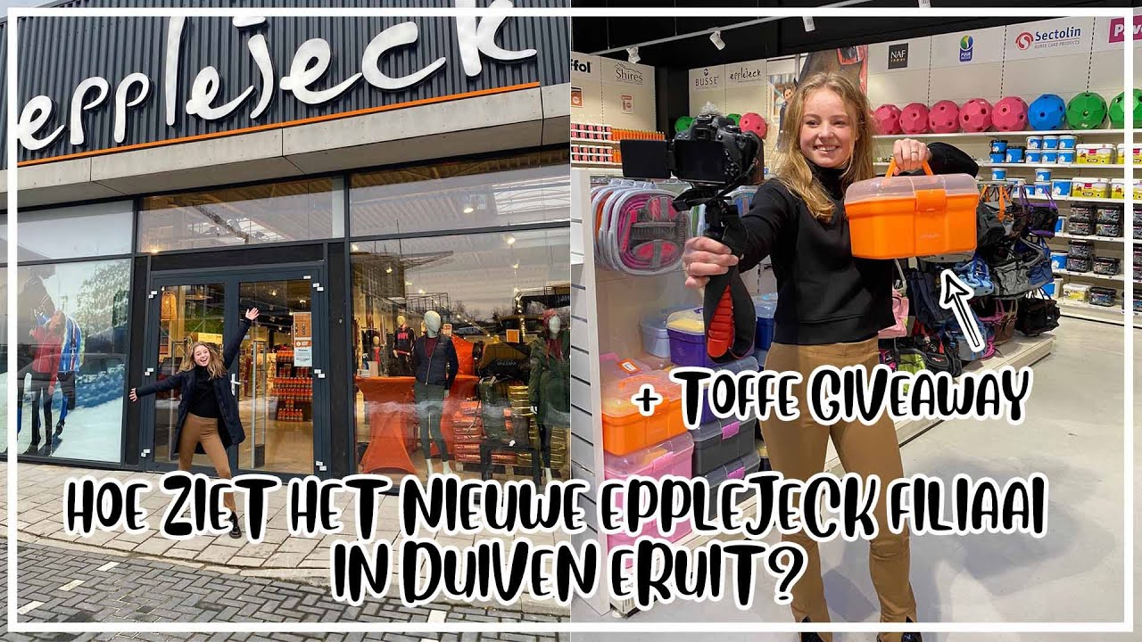 🧡SHOPVLOG | NIEUW FILIAAL IN DUIVEN + GIVEAWAY VERZORGINGSPAKKET ✨ | Epplejeck