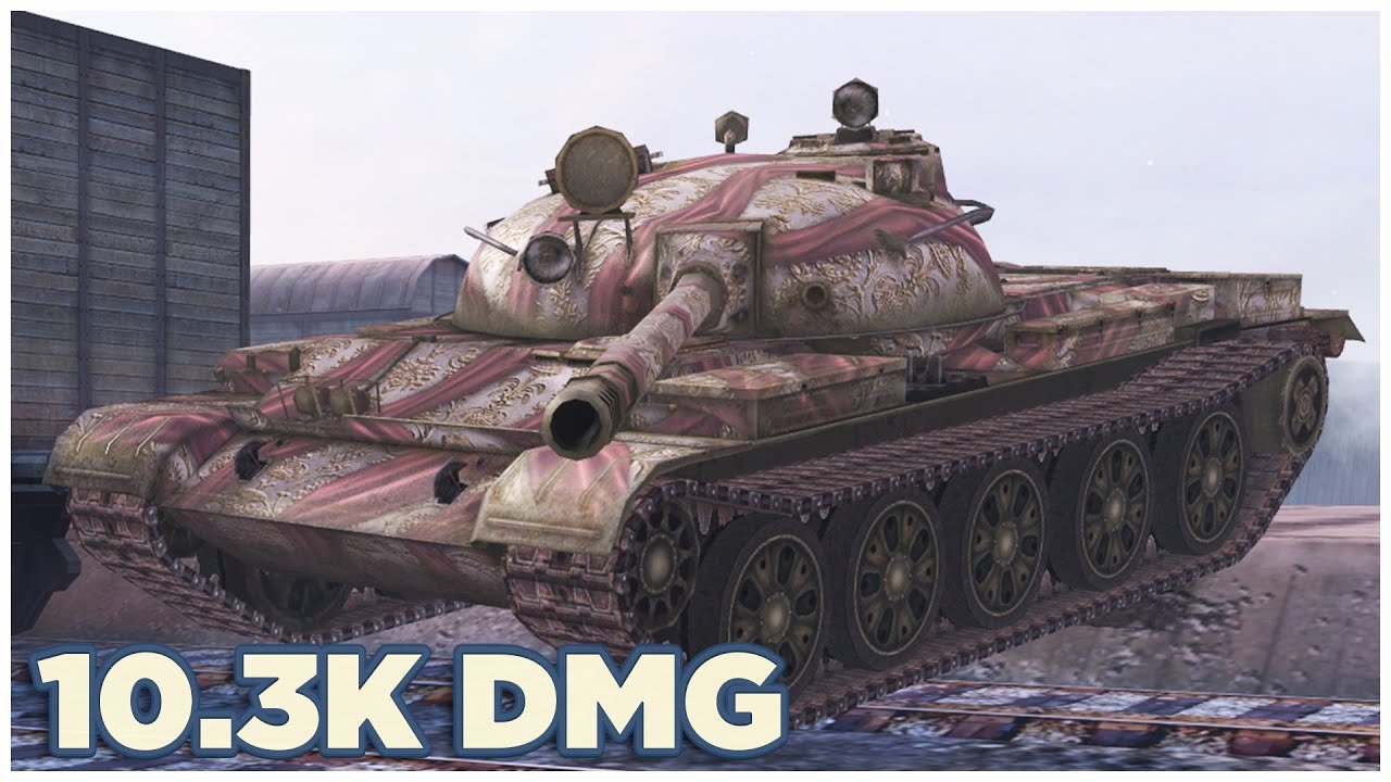 Т-62А • 10.3К УРОНА • 5 ФРАГОВ • WoT Blitz