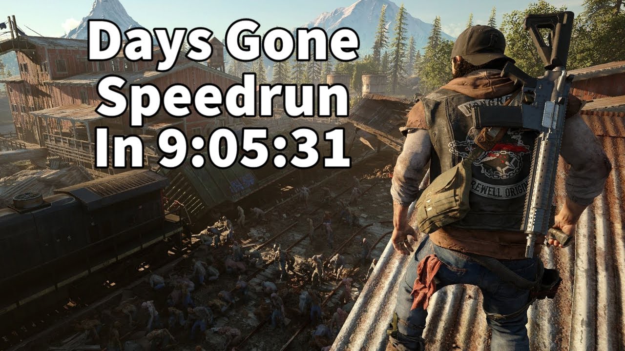 Days Gone Any% Speedrun in 9:05:31