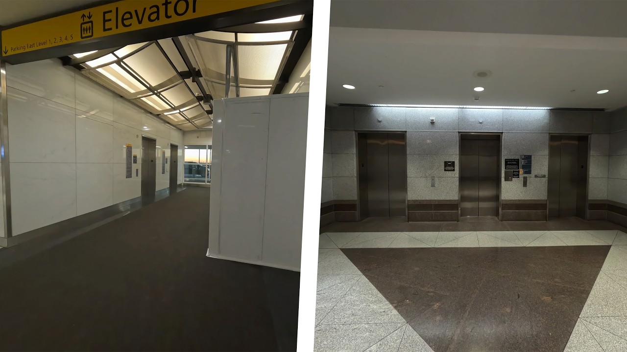 Final Ride: Montgomery KONE Traction Elevators at Denver International Airport in Denver, CO