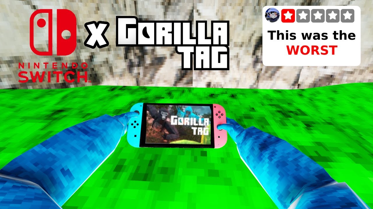 I Played Gorilla Tag On The NINTENDO SWITCH