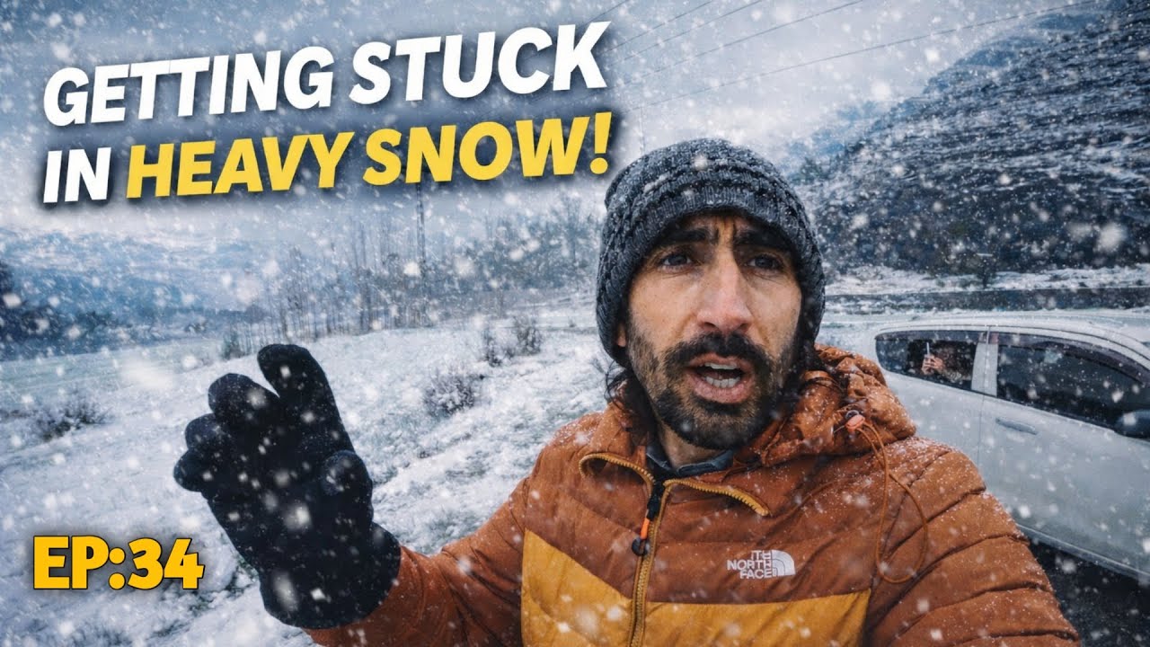 Home Village Snowfall | Swat Board Kokdai Story 34 | By Nasir Khan