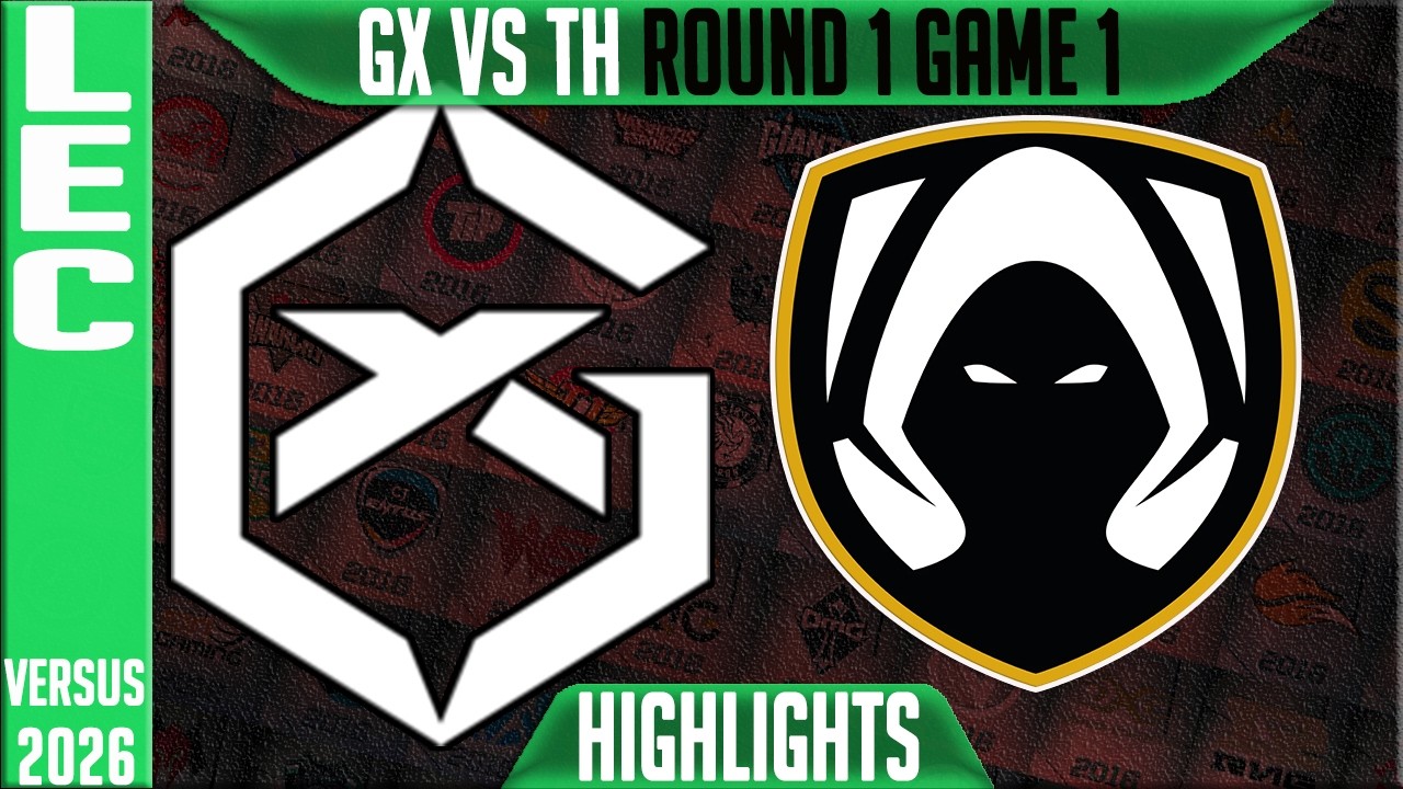 GX vs TH Highlights Game 1 | LEC Playoffs 2026 Round 1 | GiantX vs Team Heretics G1