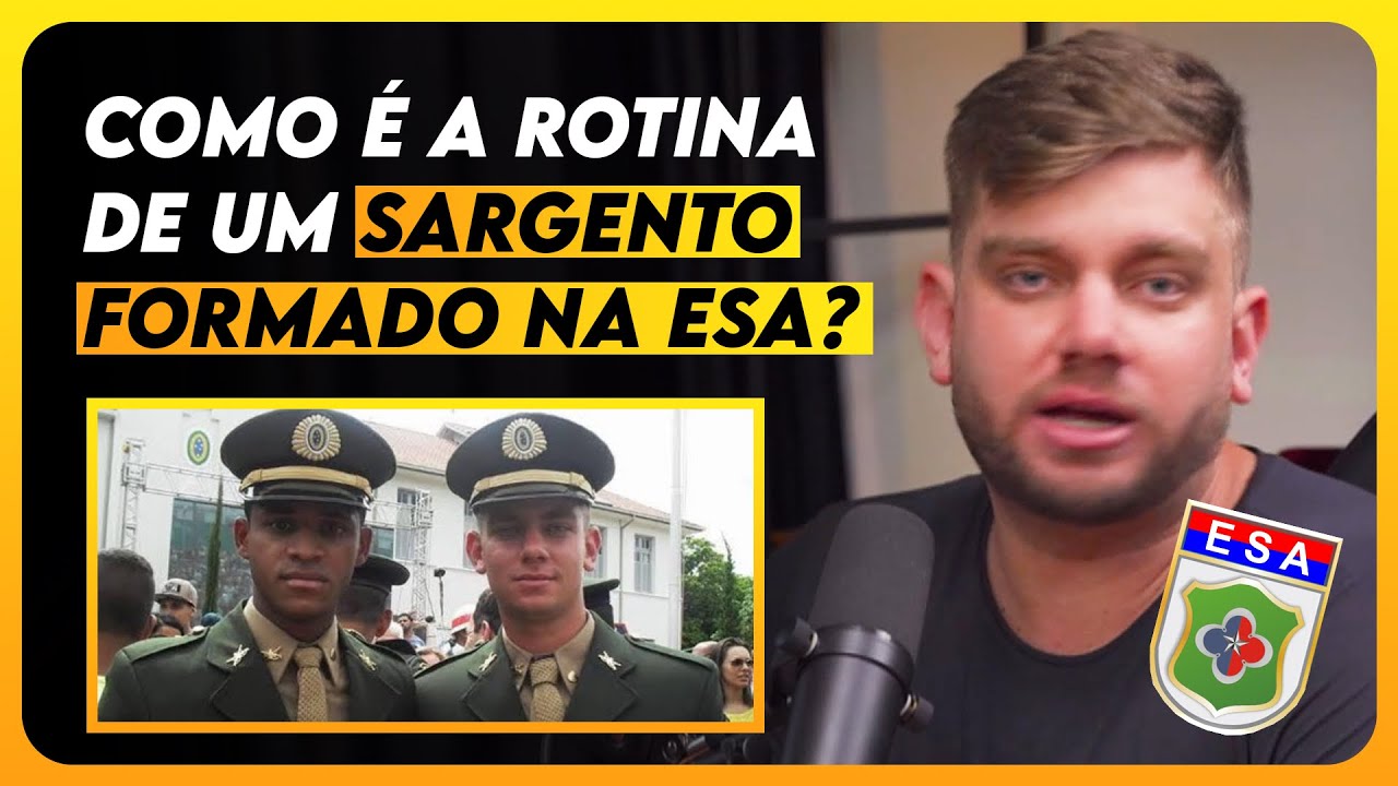 Como &eacute; a Rotina dentro da ESA - Cortes Tropa do Arcanjo Podcast