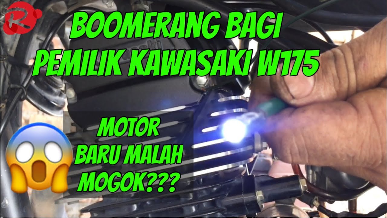 Kawasaki w175 Pengapian Hilang, Kok bisa?  #rayhanmotorpku