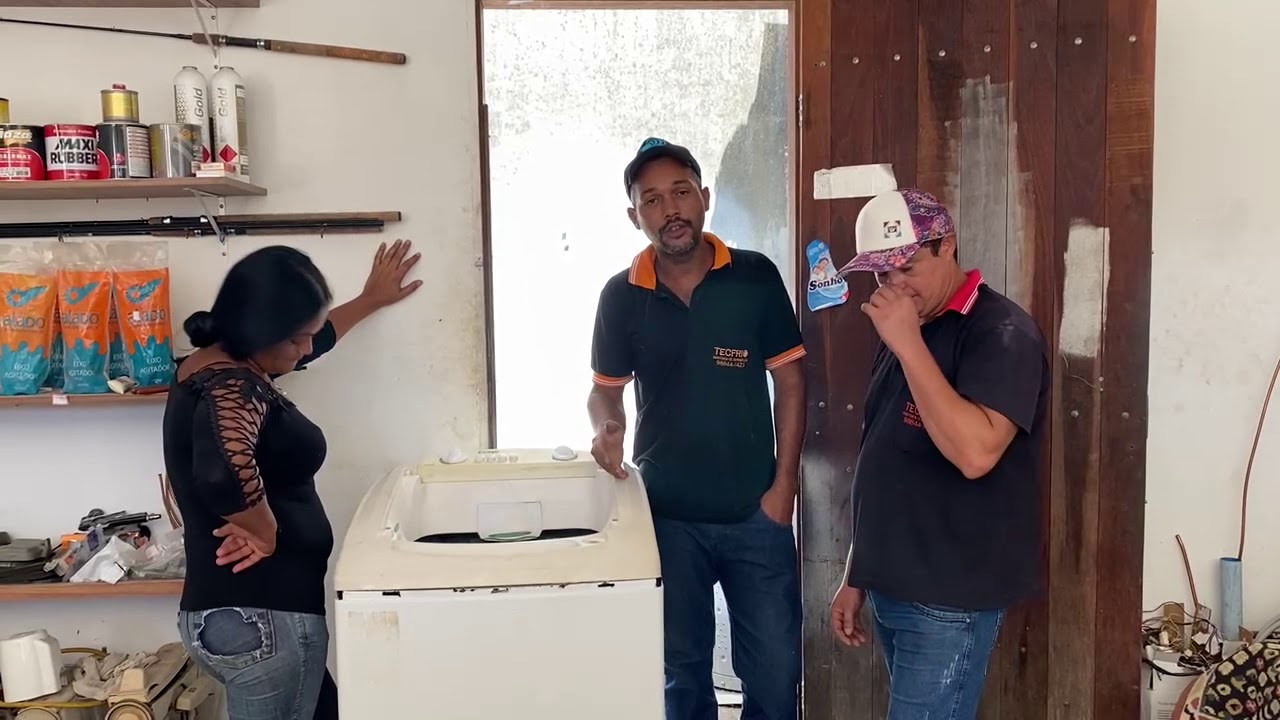 maquina de lavar  com o sem aterramento