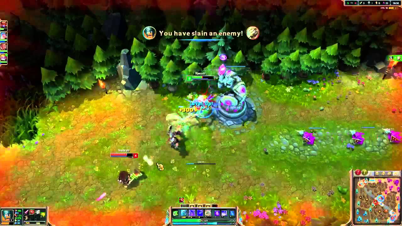 League of Legends, Olaf top double kill