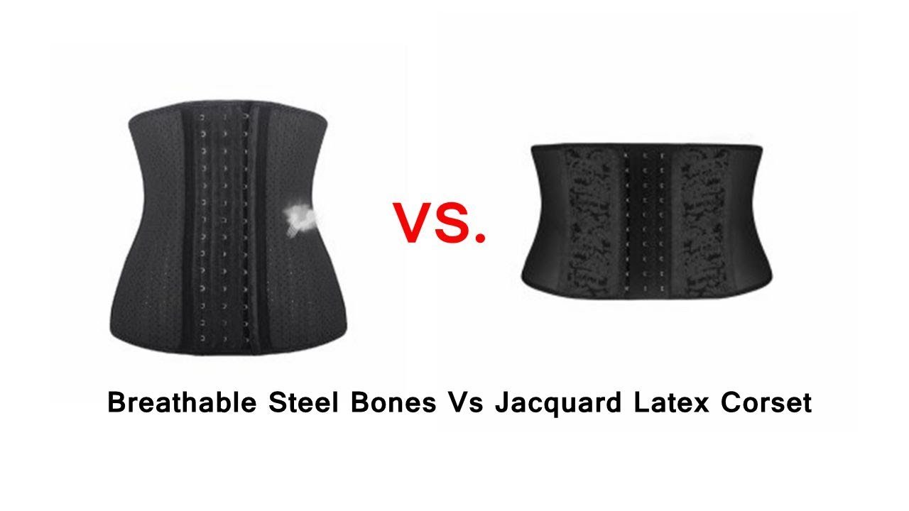 Latex Vs Breathable Steel Bones Corset